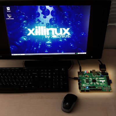 Xillinux desktop photo